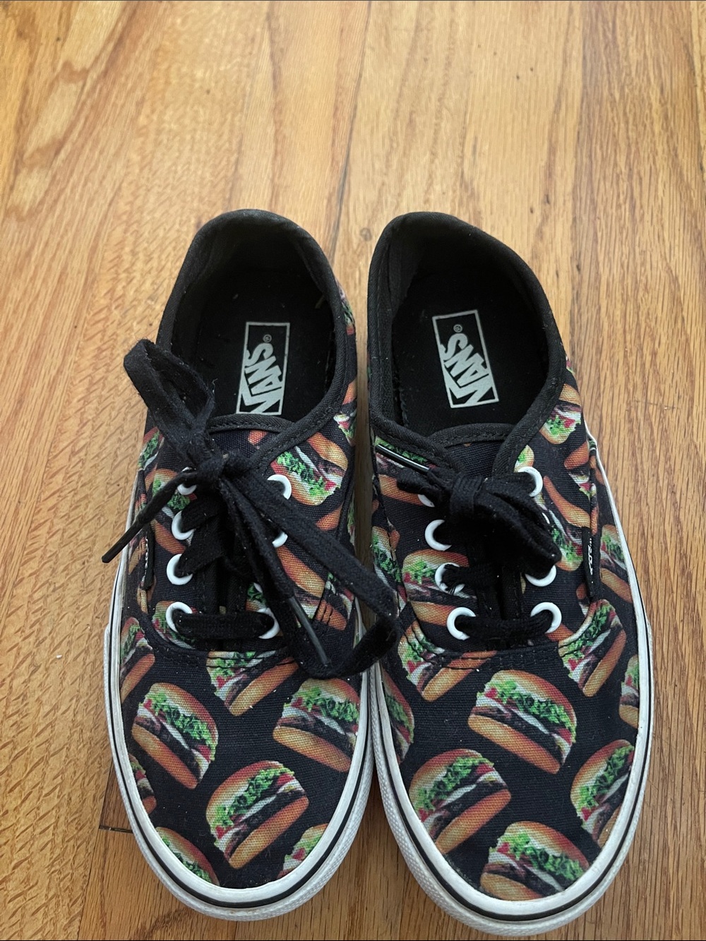 Vans Off The Wall Late Night Hamburger Unisex Skate Shoes-size 3